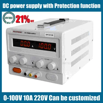 DIODO emissor de Reguladores de Tensão/Estabilizadores 0-100V 10A DC fonte de alimentação de tensão Estável com função de Protecção da bateria do Inversor