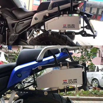 Motocicleta Ferramenta Caixa de Alumínio Decorativo Caixa de Ferramentas Para Colove KY500X 500X Excelle 500X